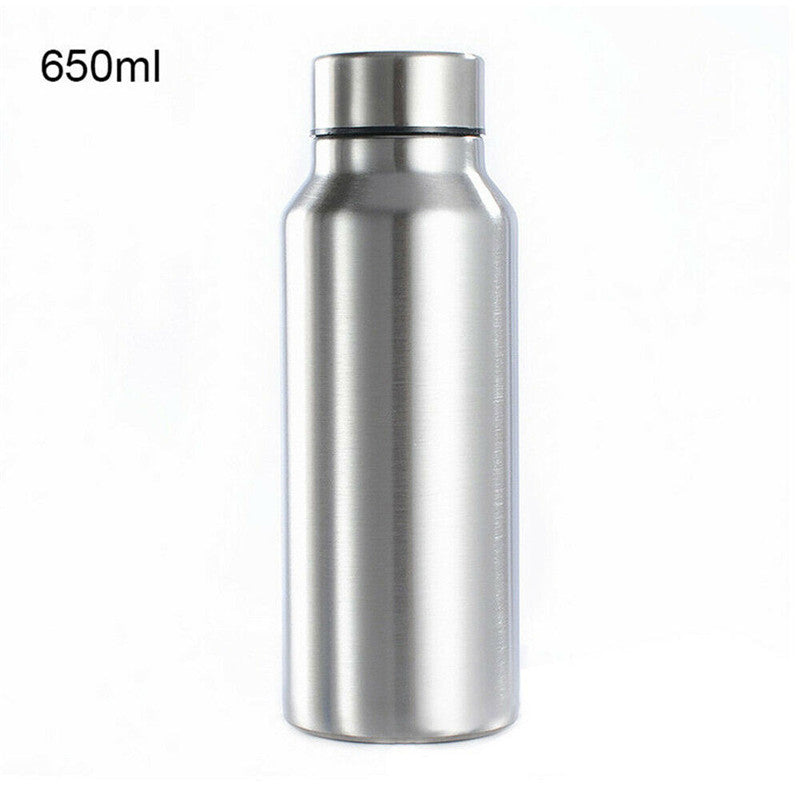 Stainless steel single-layer water bottle