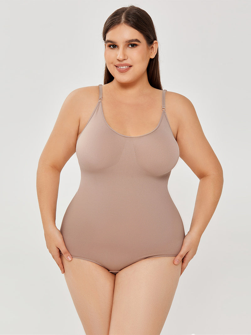 Tummy Control Full Bust Body Shaper Bodysuit Shapewear For Women