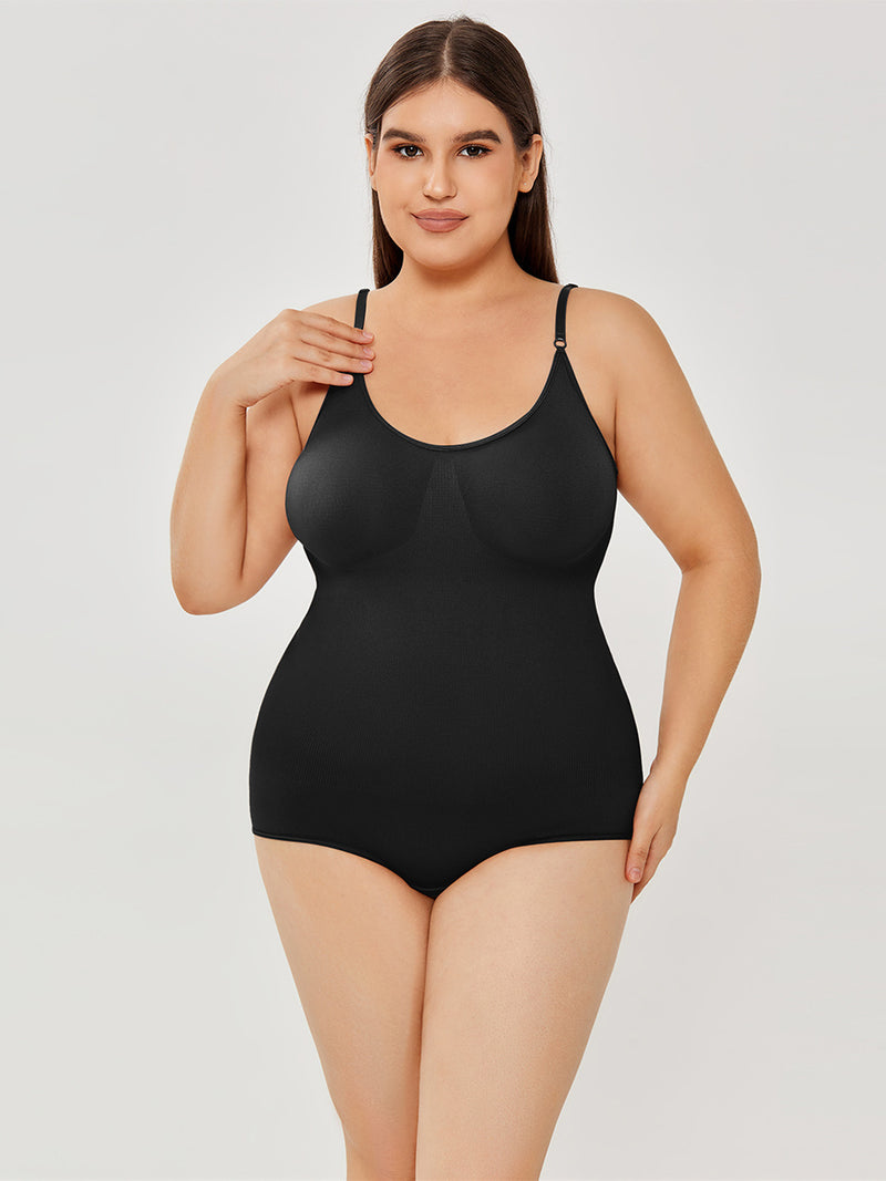 Tummy Control Full Bust Body Shaper Bodysuit Shapewear For Women