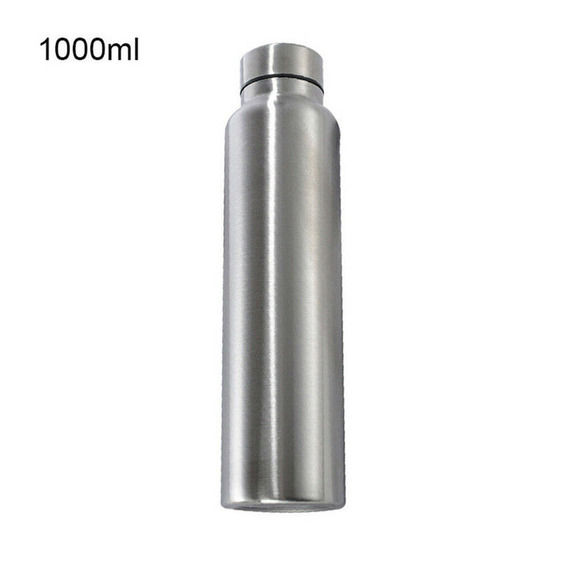 Stainless steel single-layer water bottle