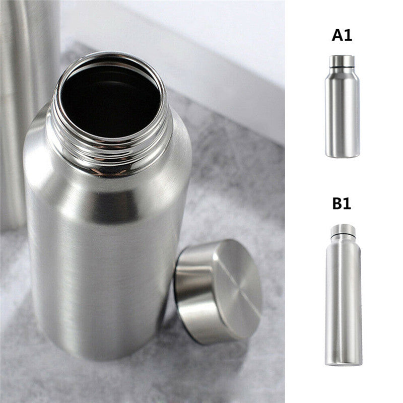 Stainless steel single-layer water bottle