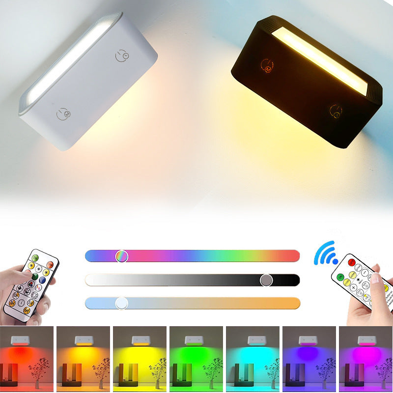 Double-sided Luminous USB Rechargeable Touch Adjustable Lamp