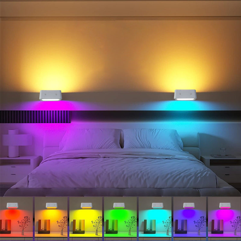 Double-sided Luminous USB Rechargeable Touch Adjustable Lamp