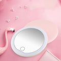 Hand-held Make-up Mirror With Light