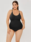 Tummy Control Full Bust Body Shaper Bodysuit Shapewear For Women